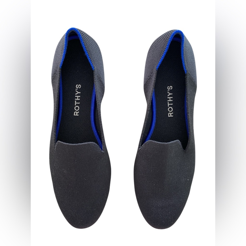 Rothy’s Black Ballet Flats Size 10.5 EUC